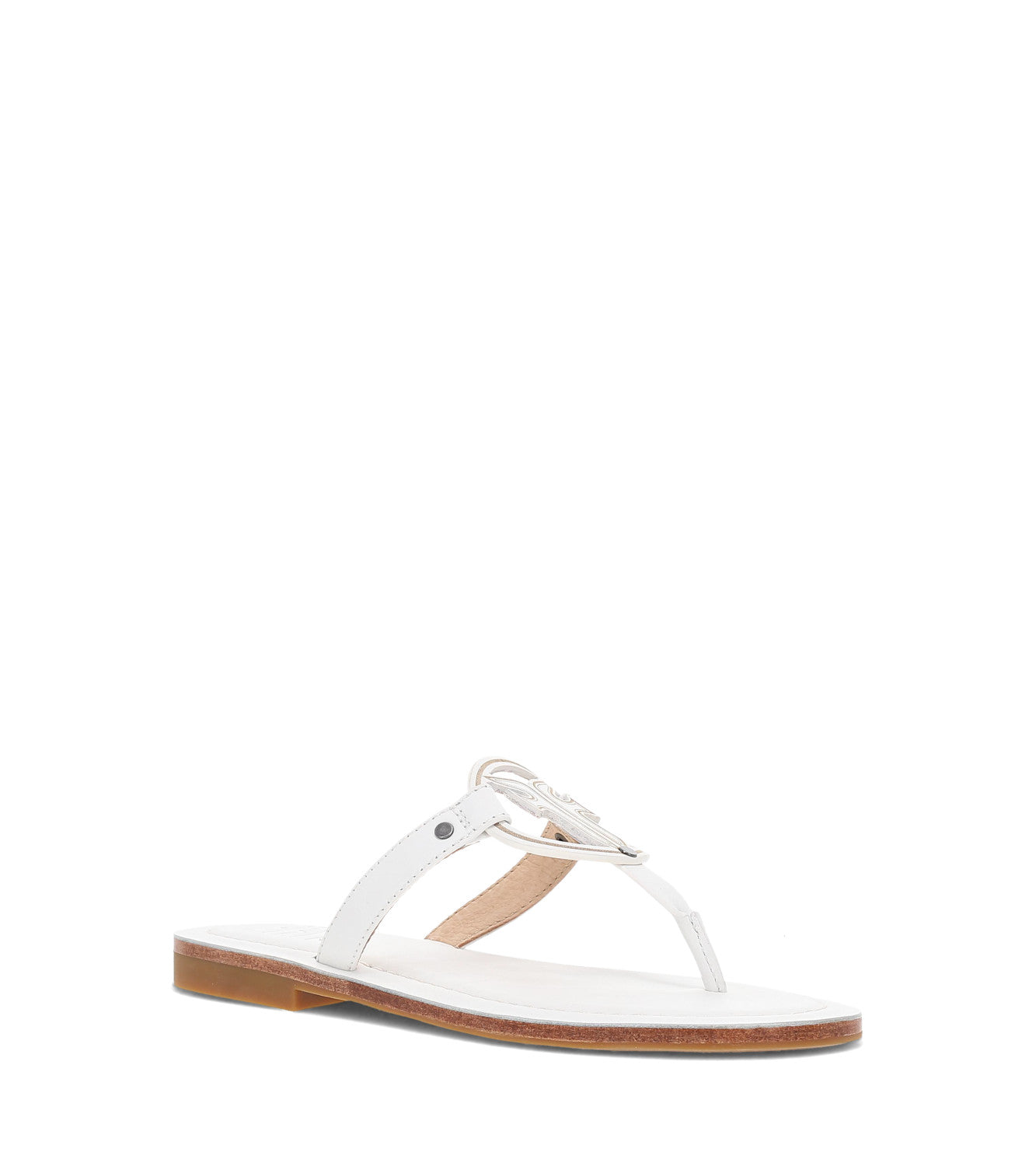 Taylor Logo Sandal - White (FR41794-WHIT)
