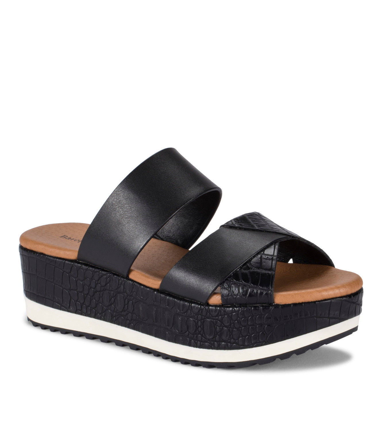 Whitlie Wedge Sandal - Black (BT28182)
