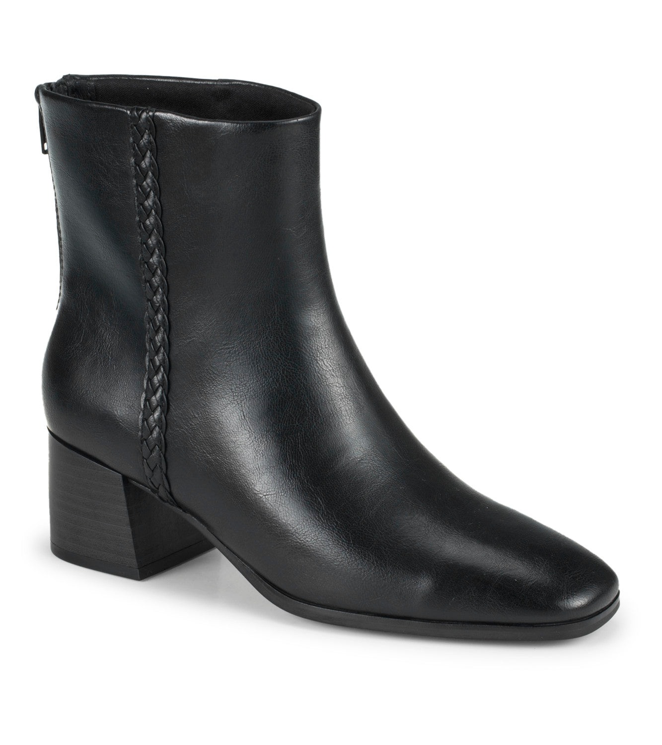 Wakely Block Heel Bootie - Black (BT32106)