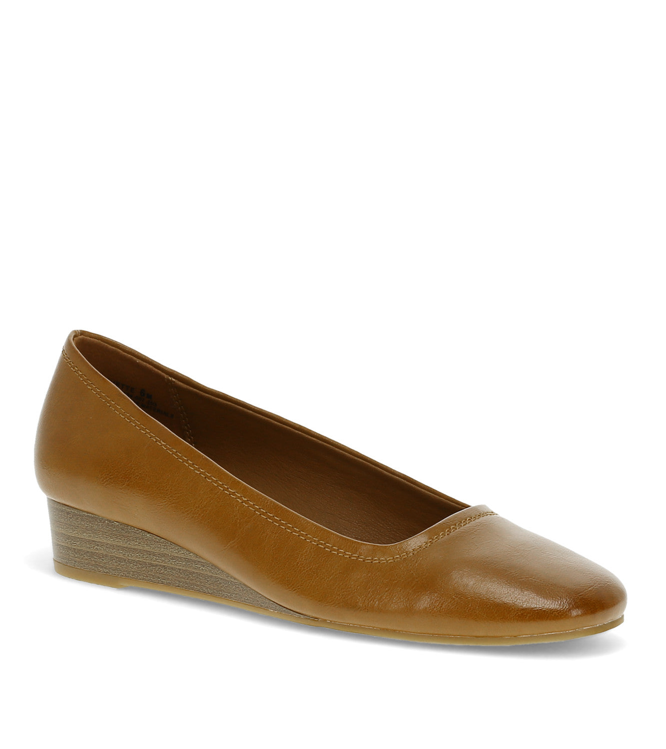 Covette Wedge Slip On - Dark Cognac (BT31075)