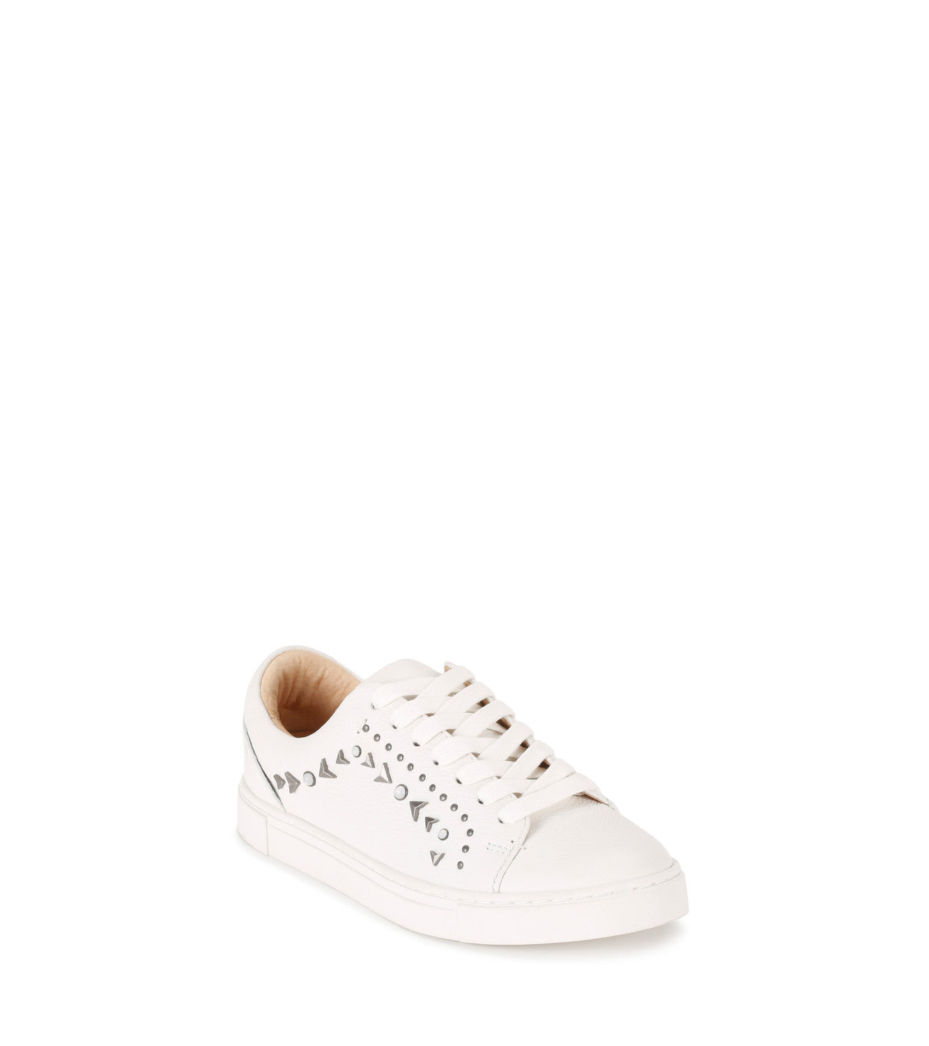 Ivy Studded Low Lace - White (FR40384-WHIT)