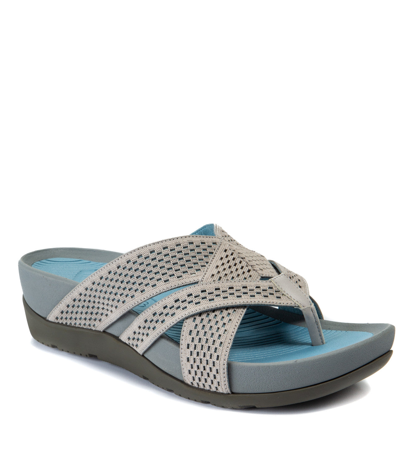 Agatha Slide Sandal - Grey (BT27228)