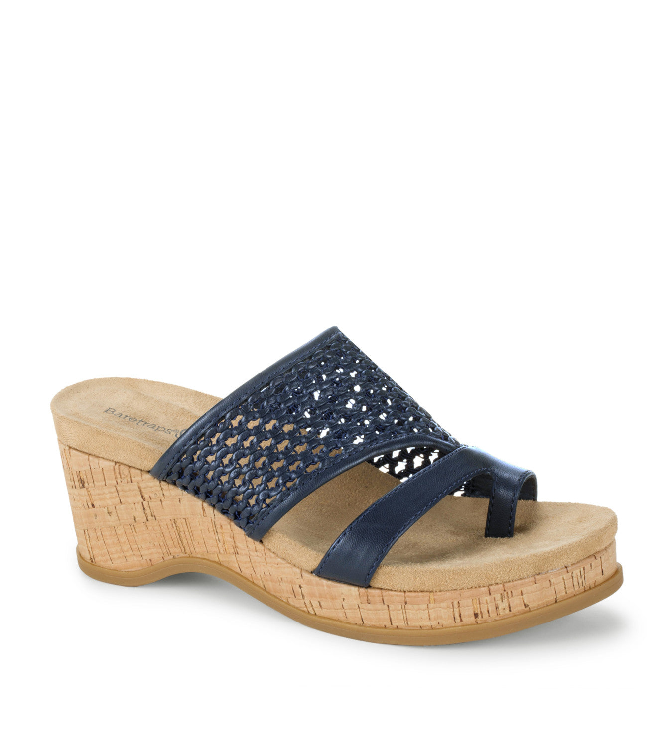 Cherish Wedge Sandal - Navy Blue (BT31146)