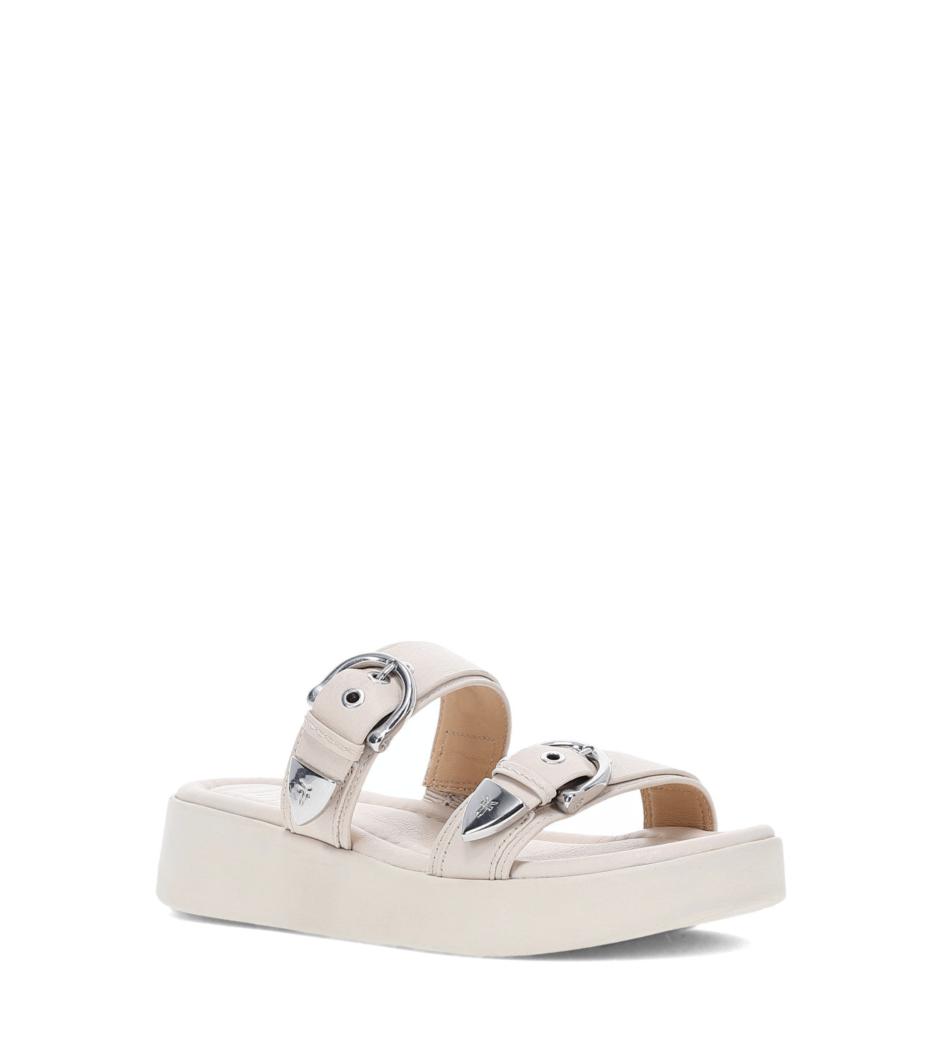 Maya Buckle Sandal - Ivory (FR41698-IVOR)
