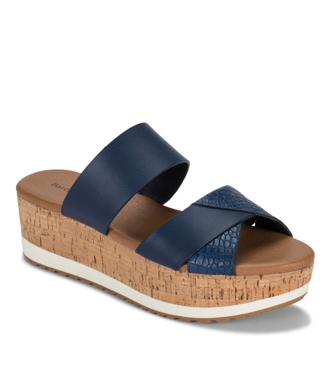 Whitlie Wedge Sandal - Navy (BT27980)