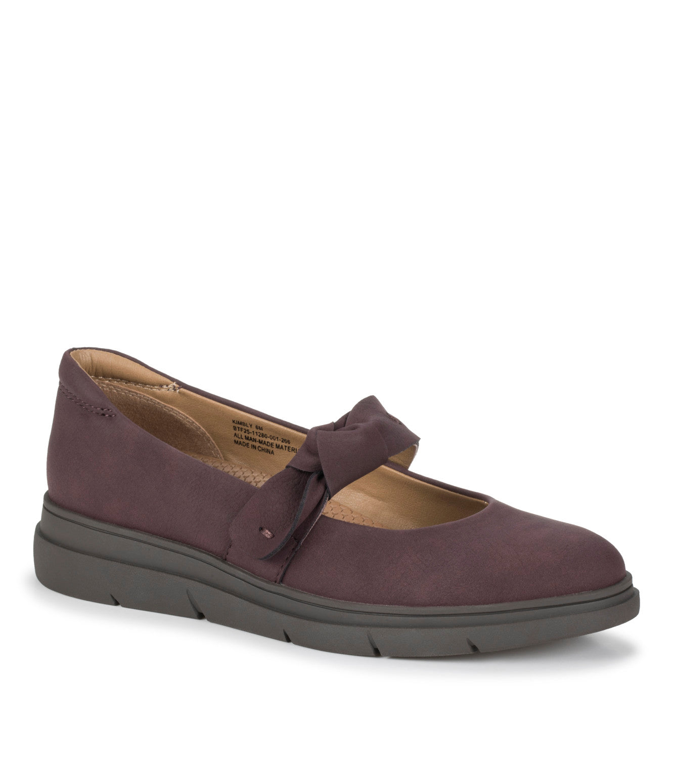 Kimbly Mary Jane Slip On - Bloodstone (BT31743)