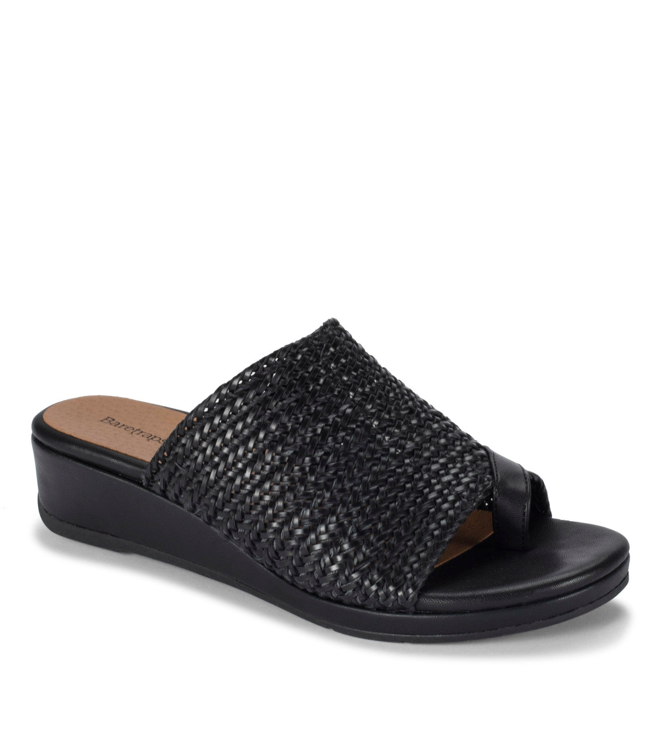 Abey Wedge Slide Sandal - Black (BT28725)