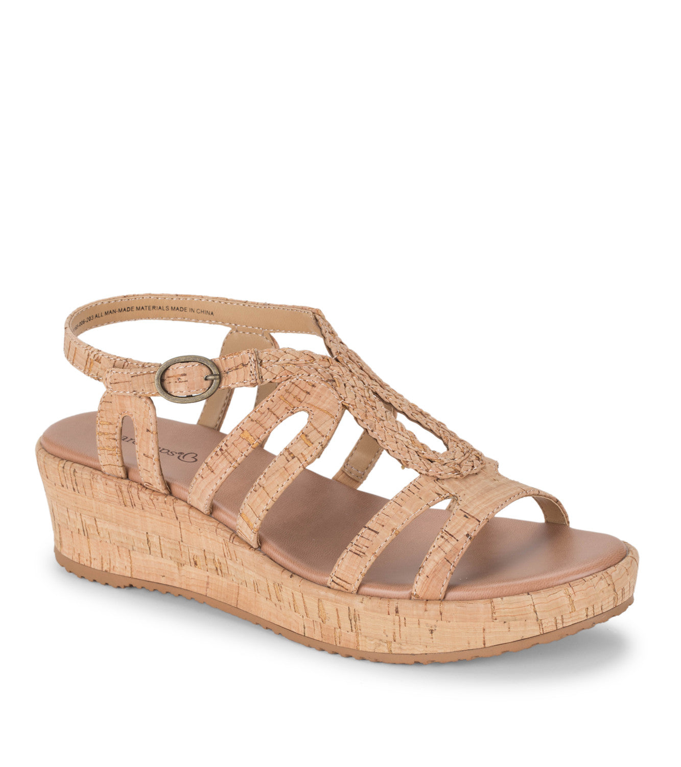 Wilma Wedge Sandal - Natural Cork (BT30353)