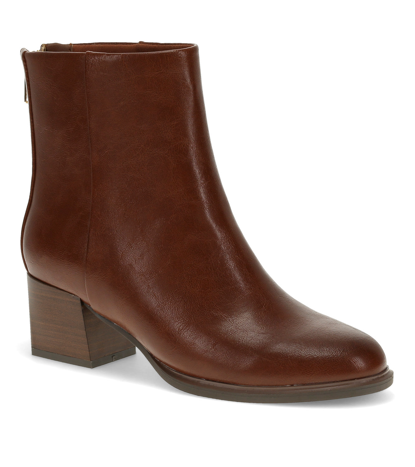 Bessie Block Heel Bootie - Mahogany (BT31000)