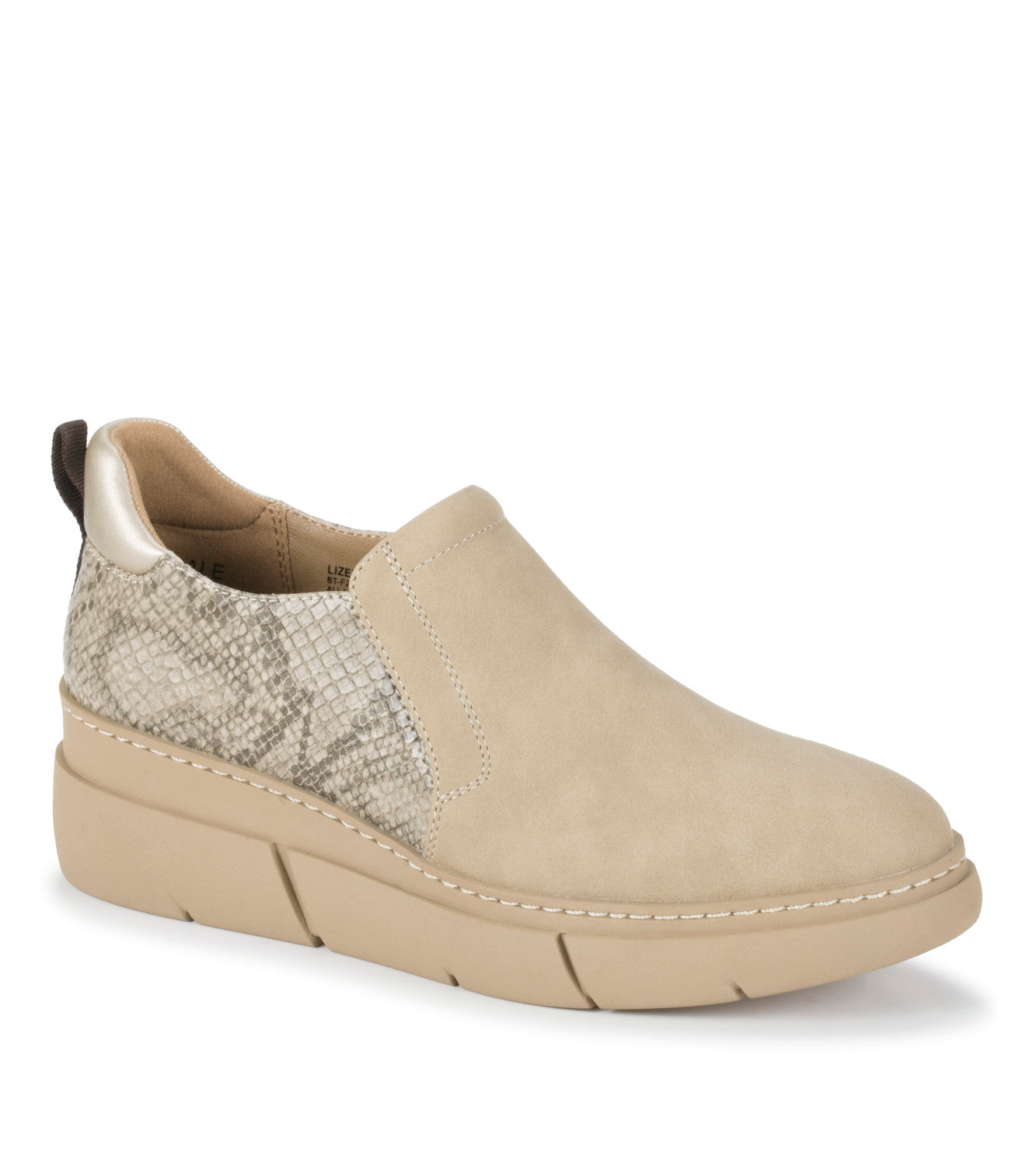 Lizett Wedge Ankle Bootie - Beige (BT31628)