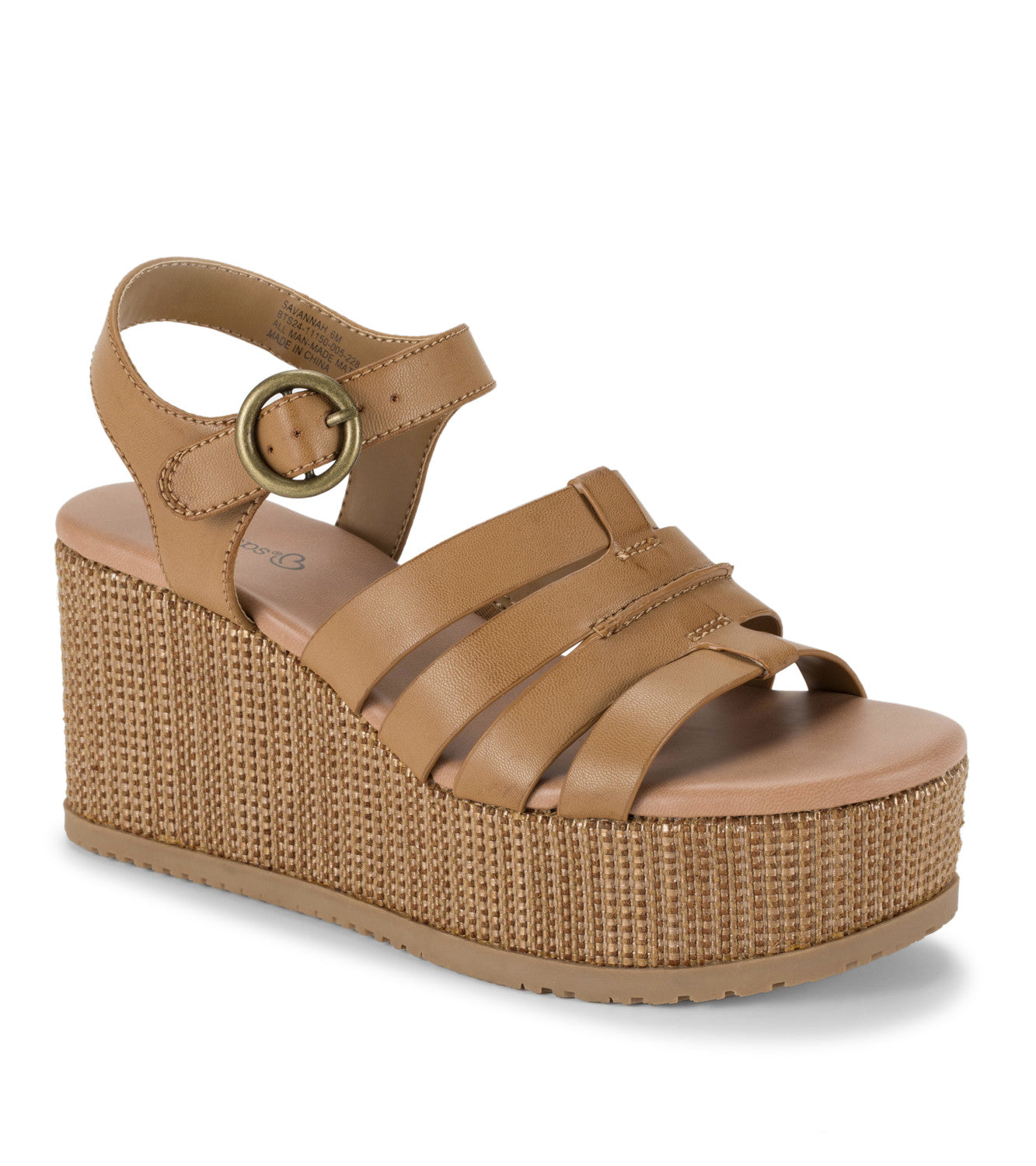 Savannah Wedge Sandal - Caramel (BT30426)