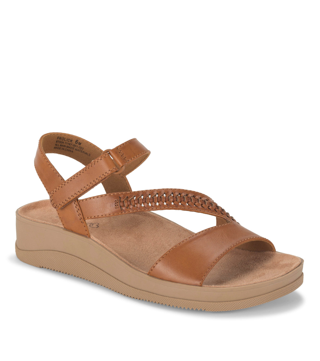 Frolick Wedge Sandal - Dark Caramel (BT30434)