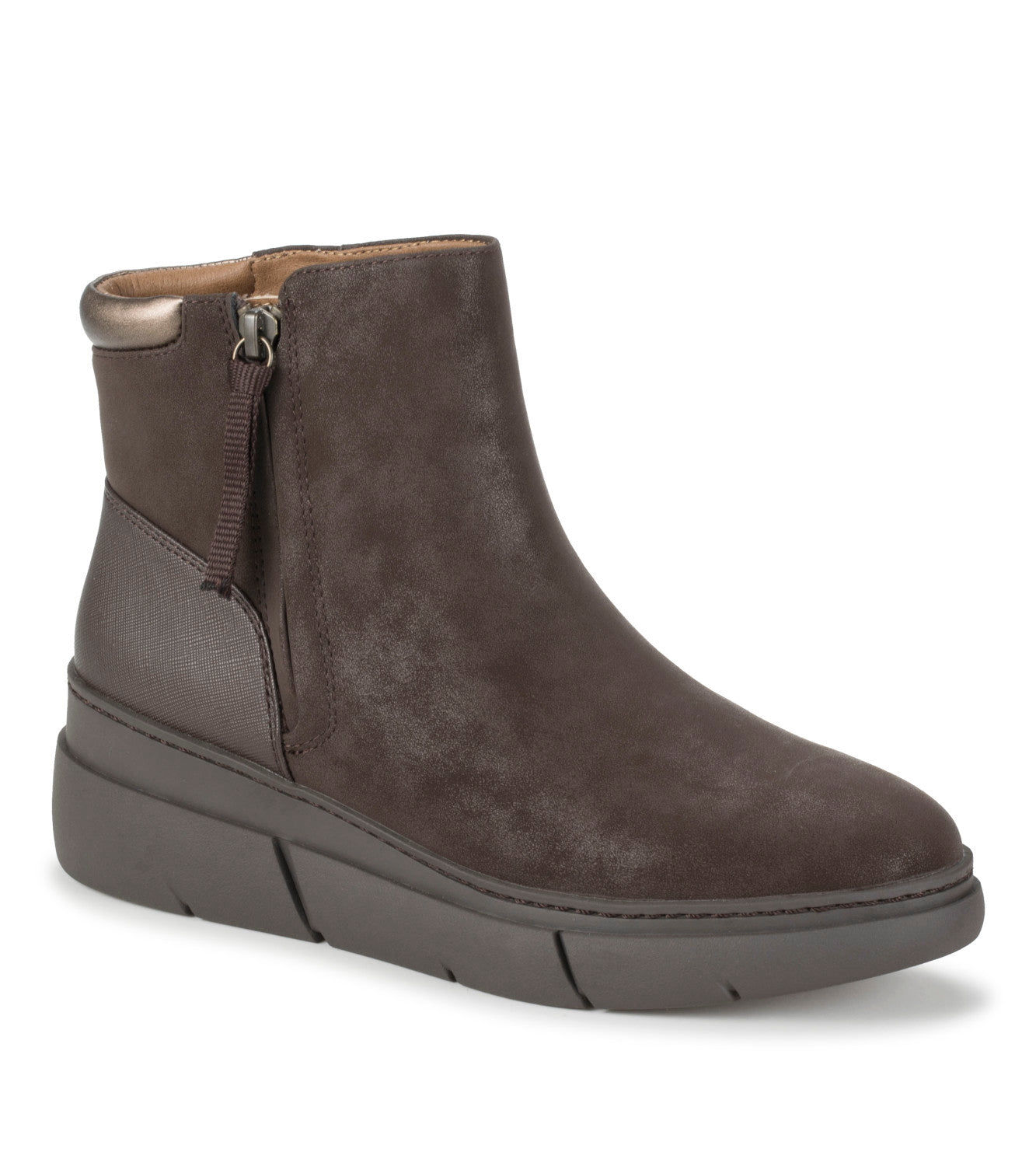 Lakelyn Wedge Bootie - Dark Brown (BT31489)