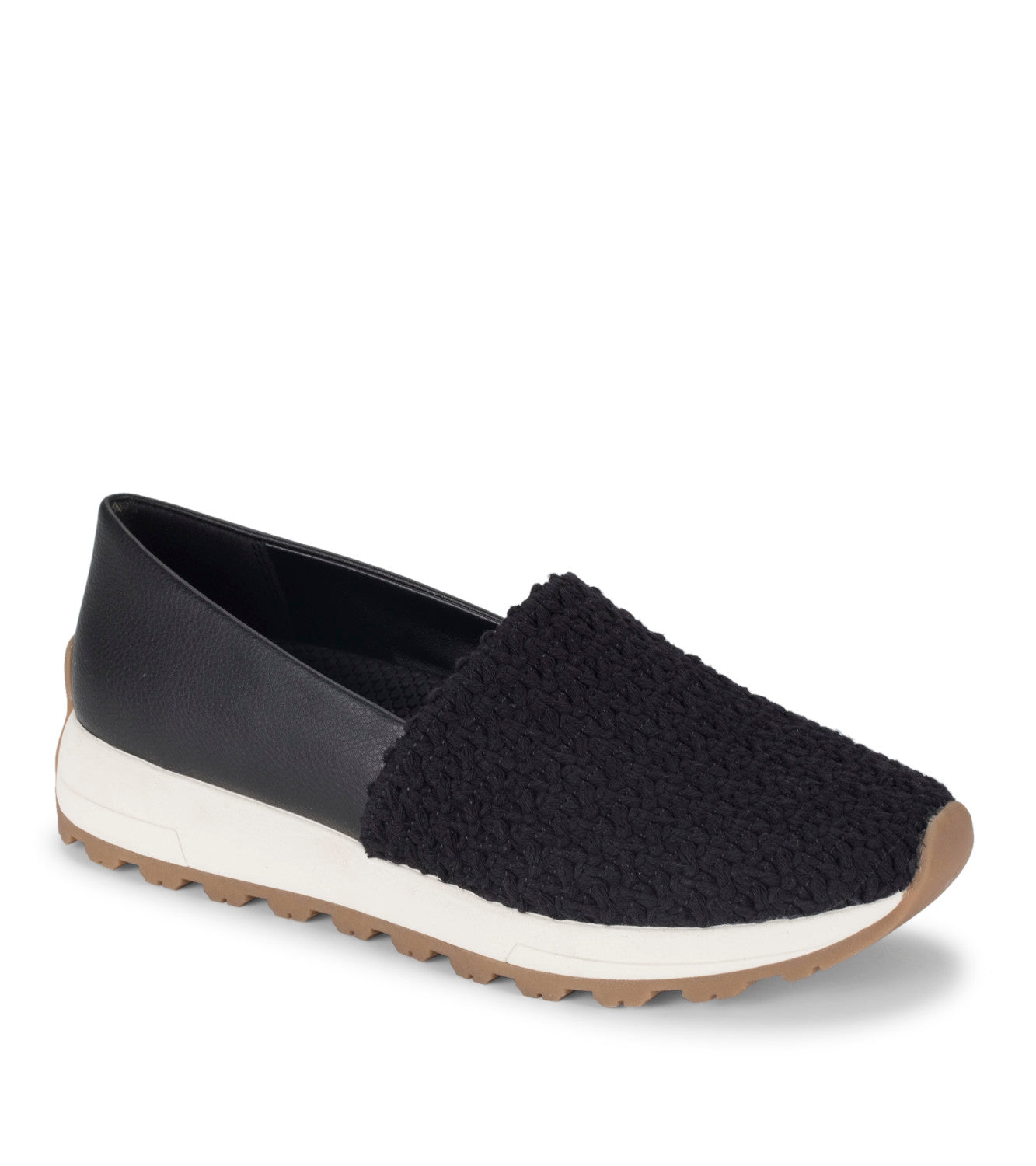 Gennie Slip On - Black Crochet (BT30388)