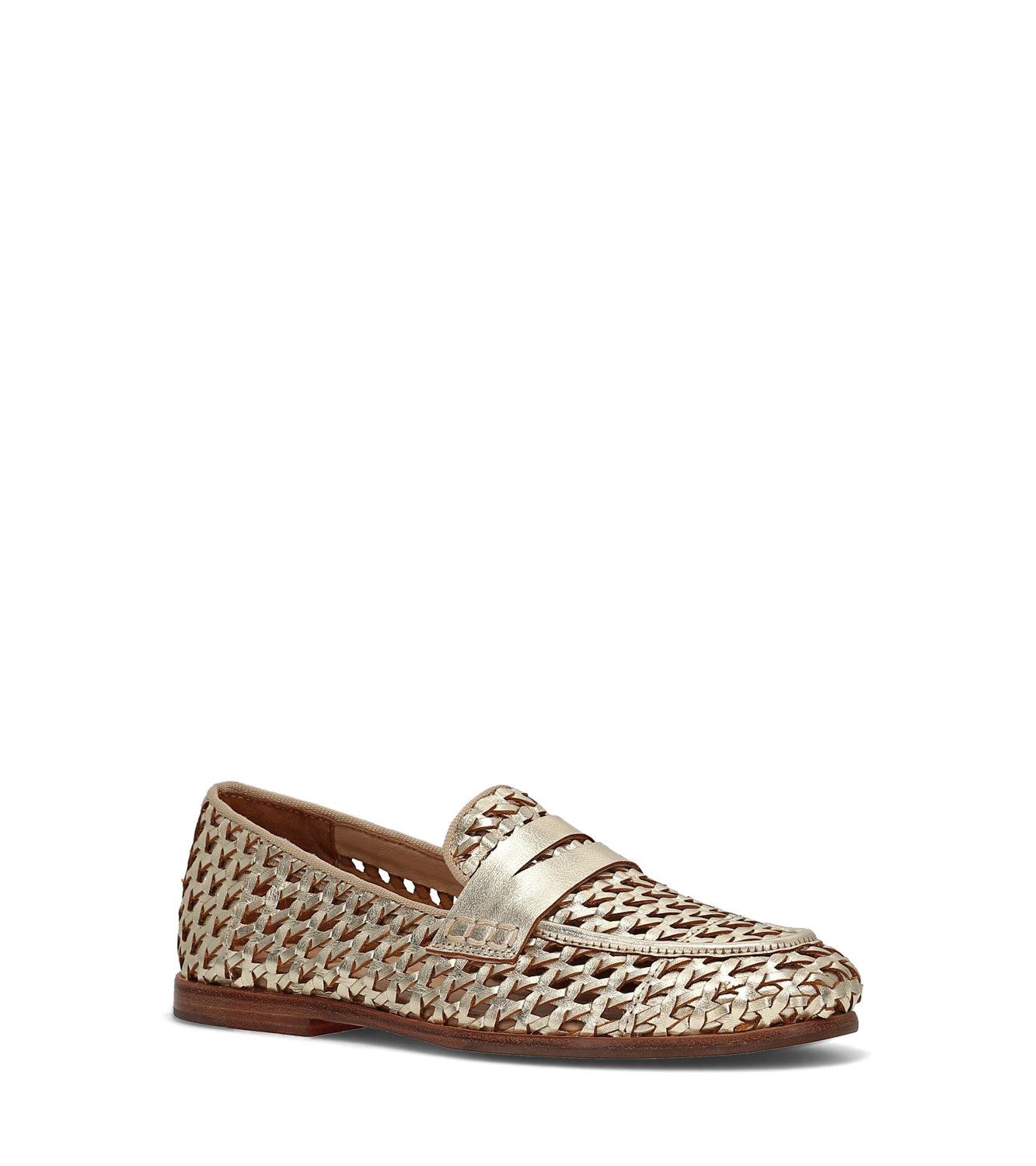 Faith Woven Loafer - Gold (FR42197-GOLD)