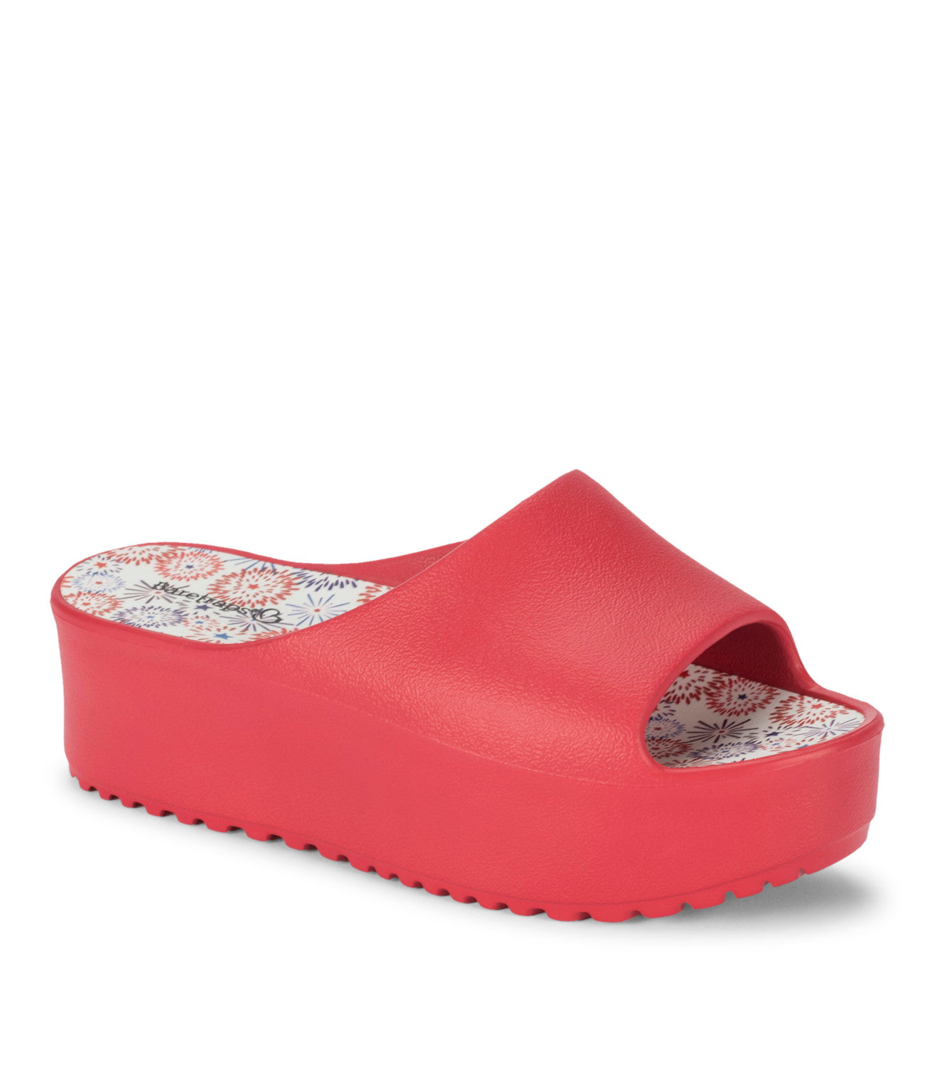 Parvati Platform Sandal - Red (BT28902)