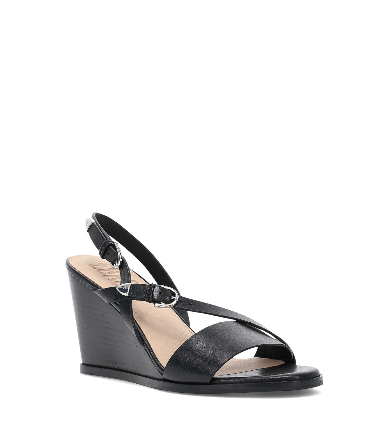 Rachel Buckle Sandal - Black (FR41769-BLAC)