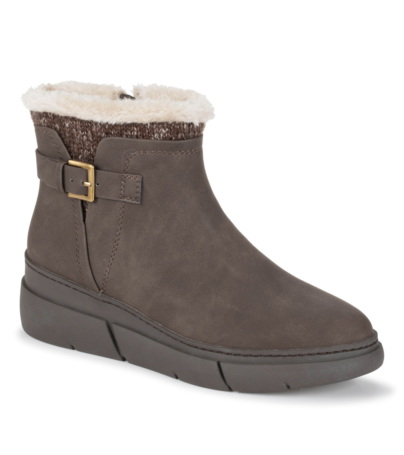 Lanney Wedge Bootie - Dark Brown (BT31677)