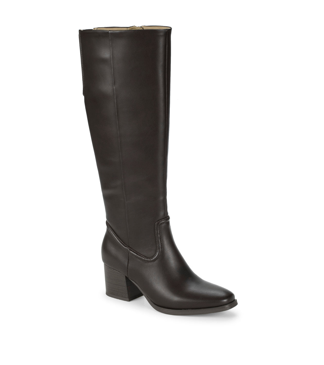 Tammey Wide Calf Tall Boot - Dark Brown (BT31533WC)