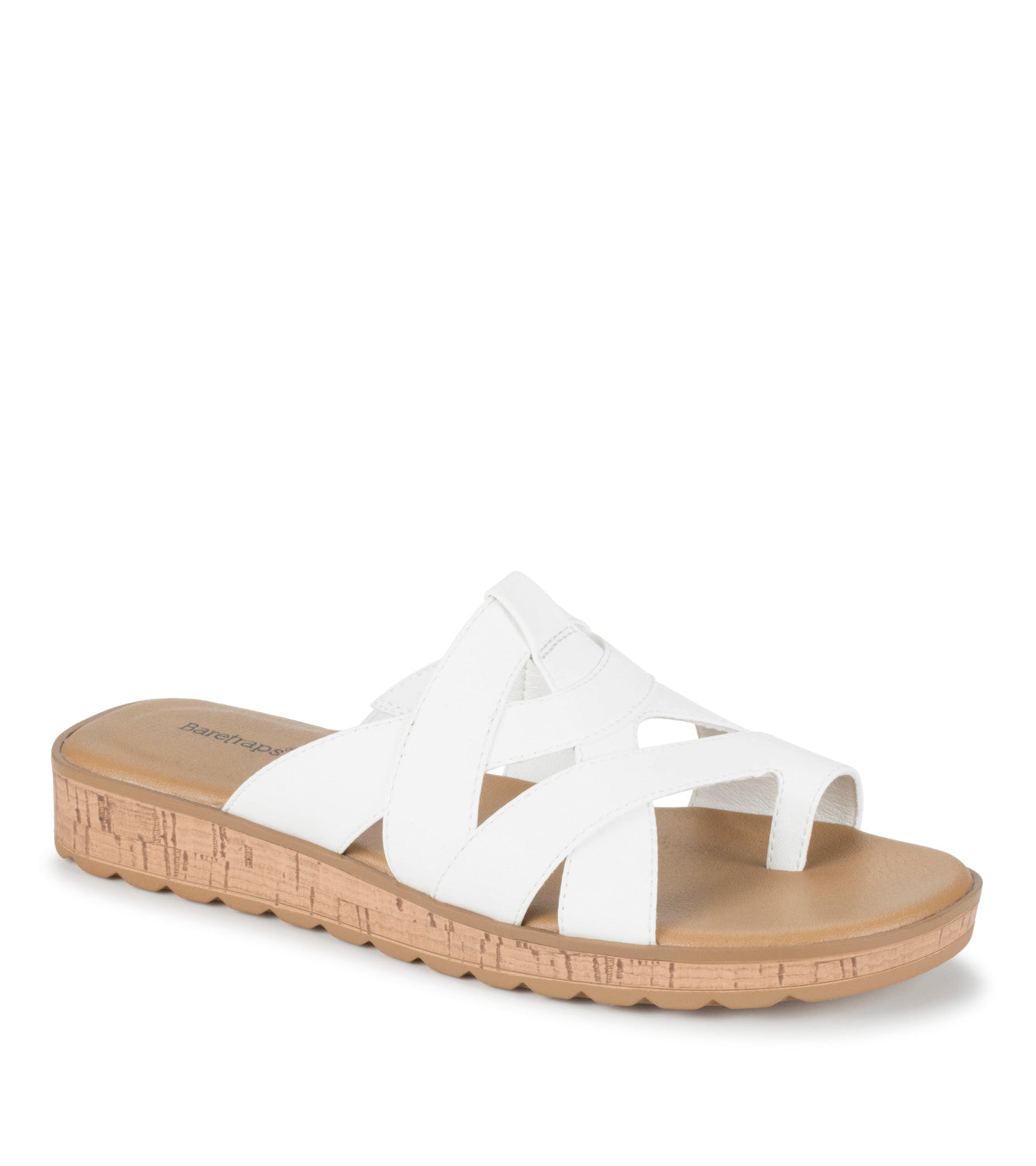 Gabbie Slide Sandal - White (BT31419)