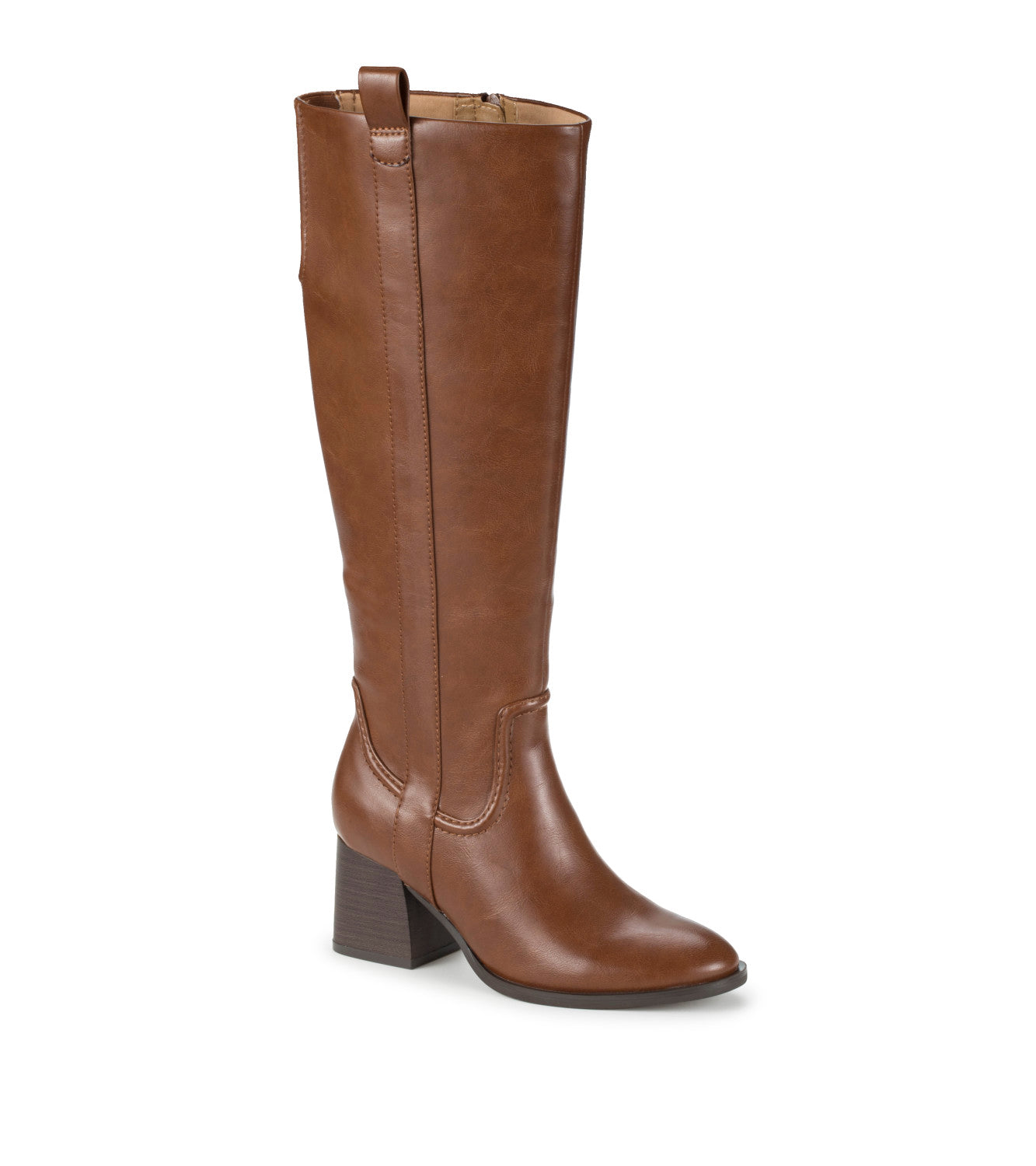 Daicy Wide Calf Tall Boot - Brush Brown/Brown (BT31667WC)