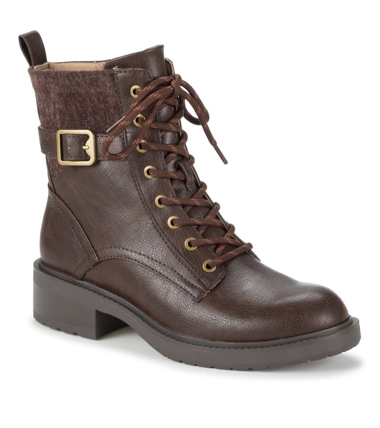 Tinsley Lace Up Bootie - Brush Brown/Brown (BT31483)