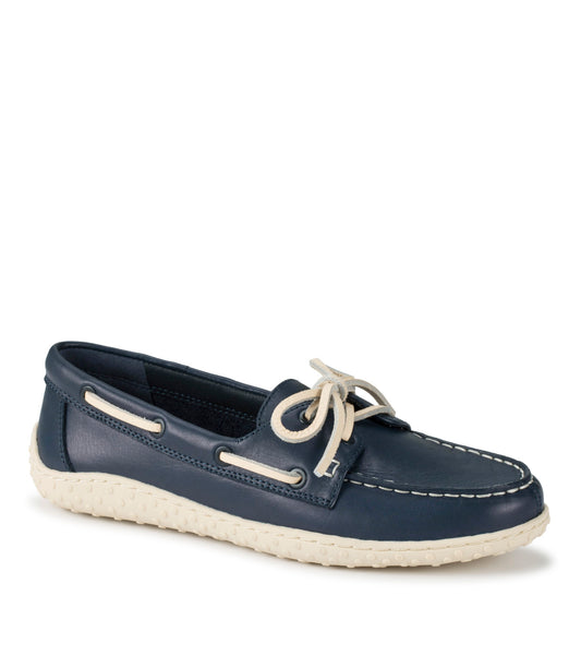 Beverlie Boat Shoe - Navy Leather (OR10003)