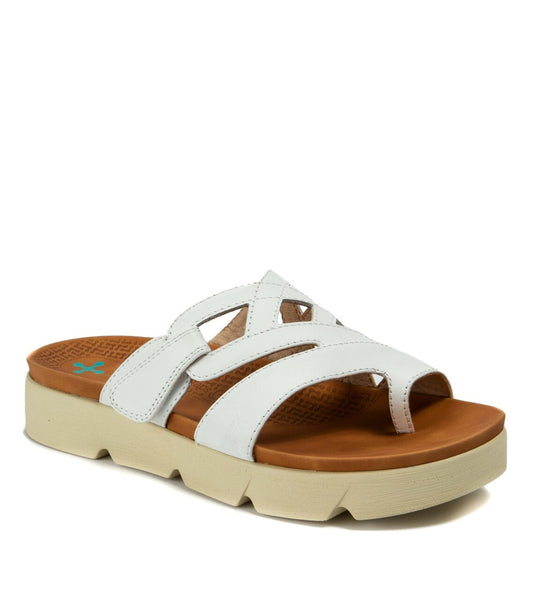 Harison Slide Sandal - White (BT27204)
