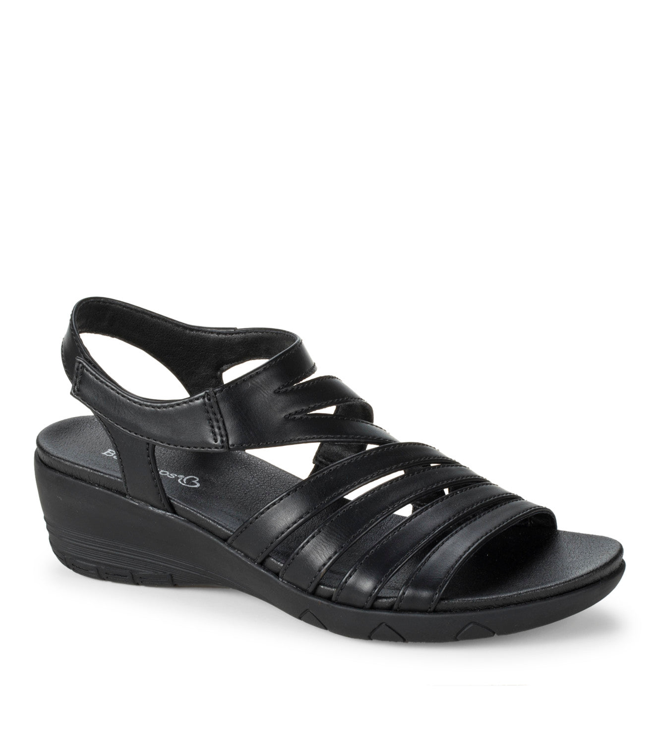 Harlean Wedge Sandal - Black (BT29903)