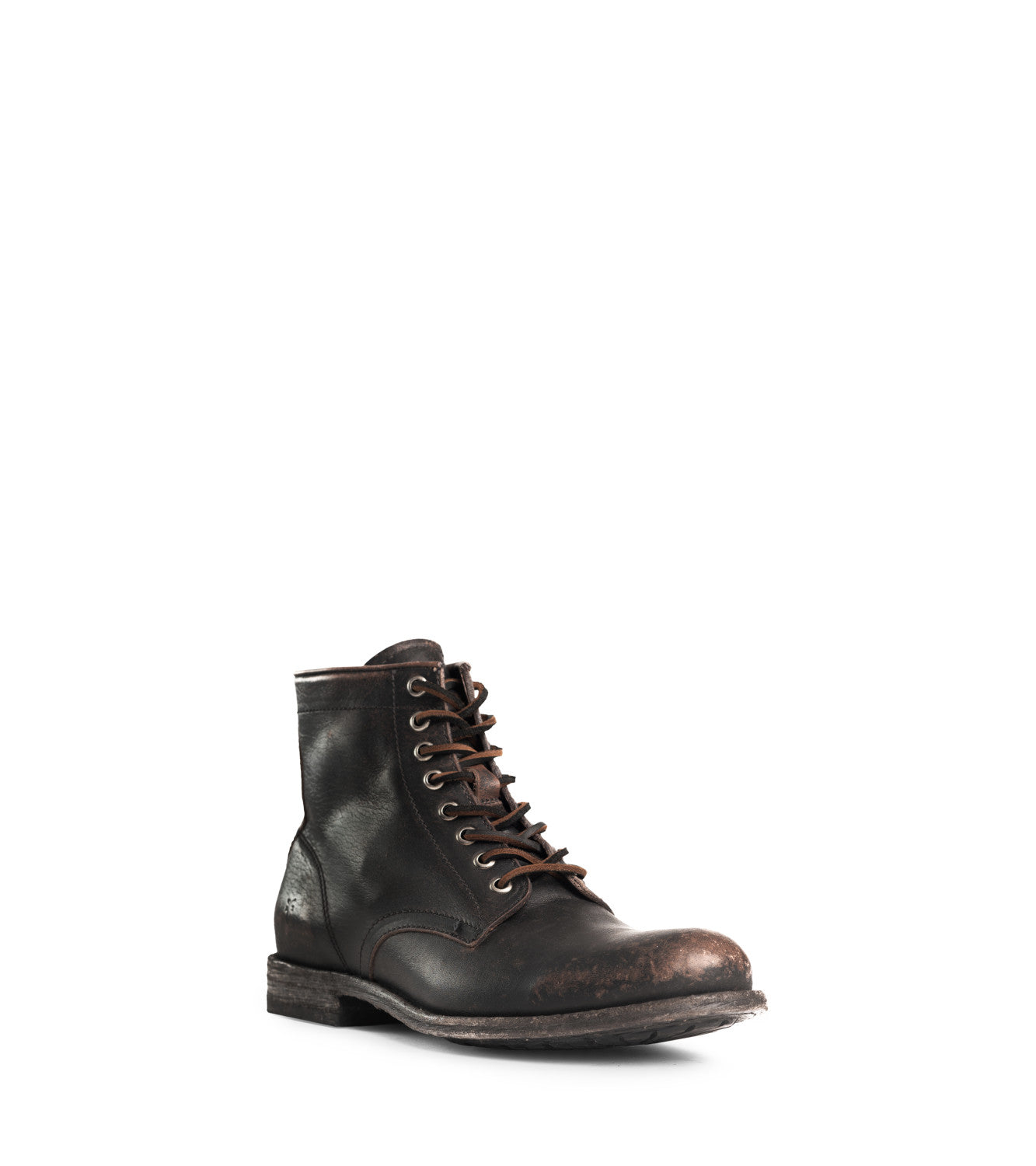 Tyler Lace Up - Antiqued Black (3480709-BLK)