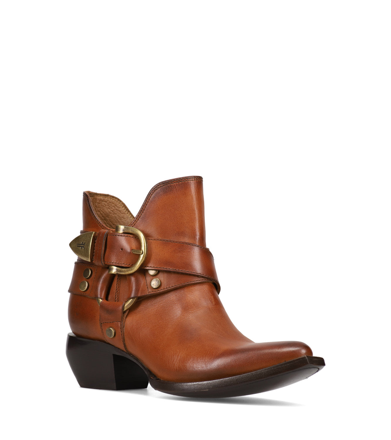 Sacha Multi Strap Bootie - Caramel (FR41351-CARA)