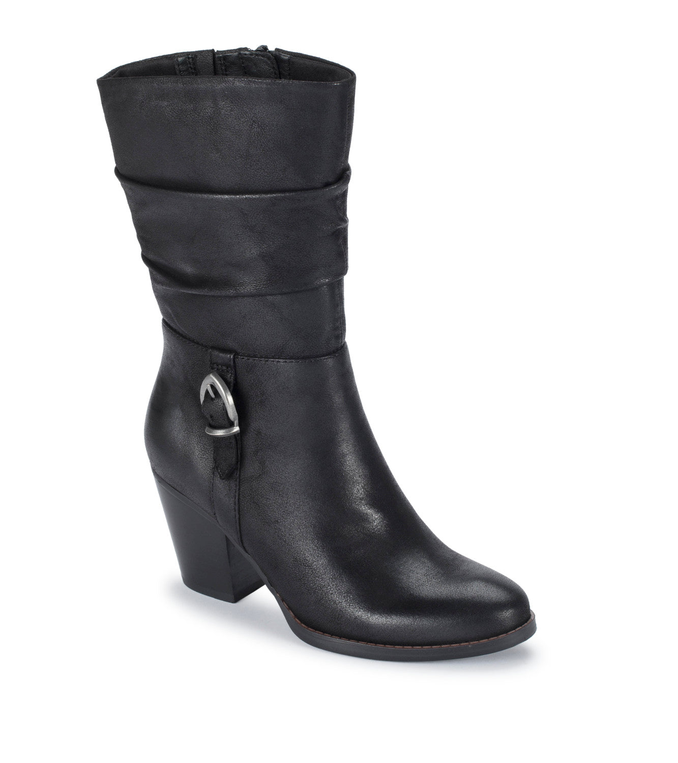 Cheyenne Mid Calf Boot - Black (BT29370)