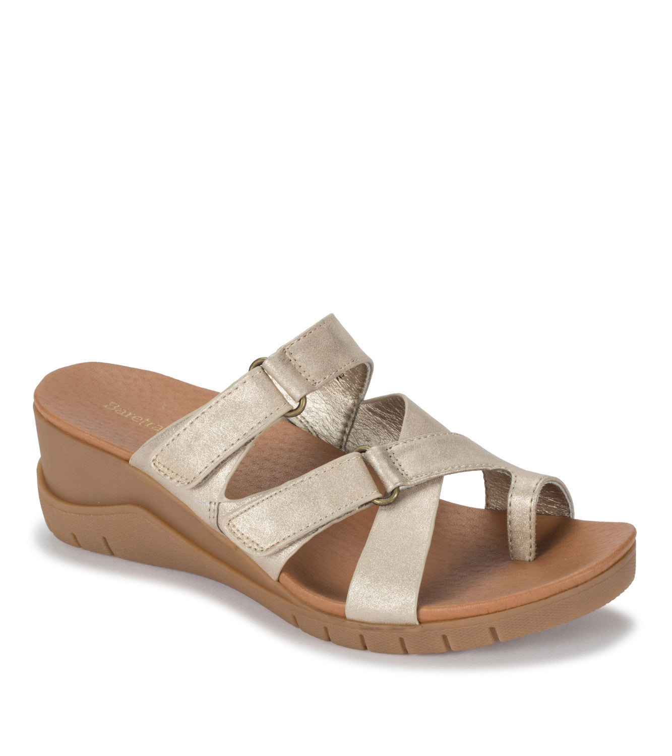 Canice Wedge Slide Sandal - Champagne (BT28710)