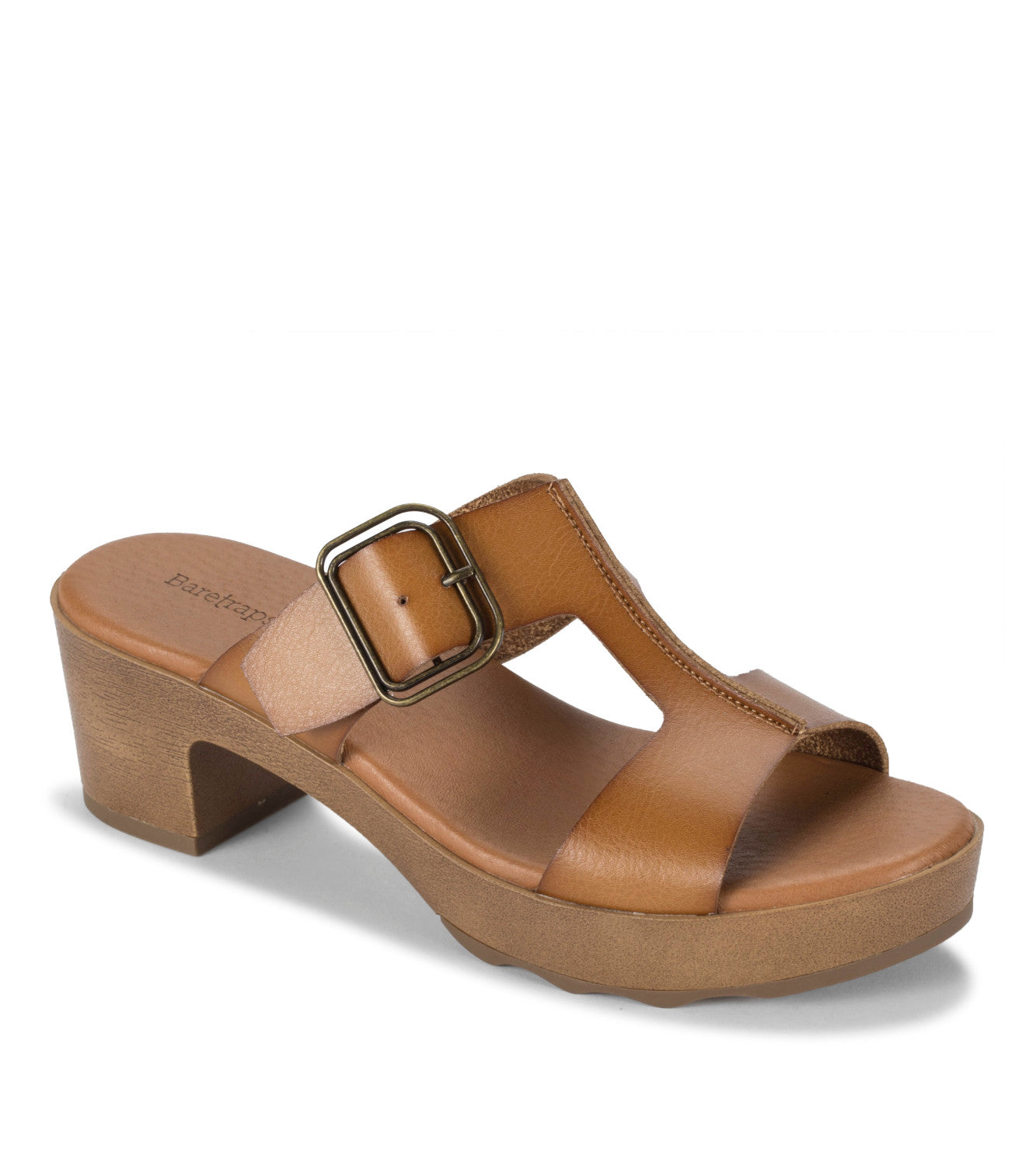 Gwenney Block Heel Sandal - Caramel (BT29193)