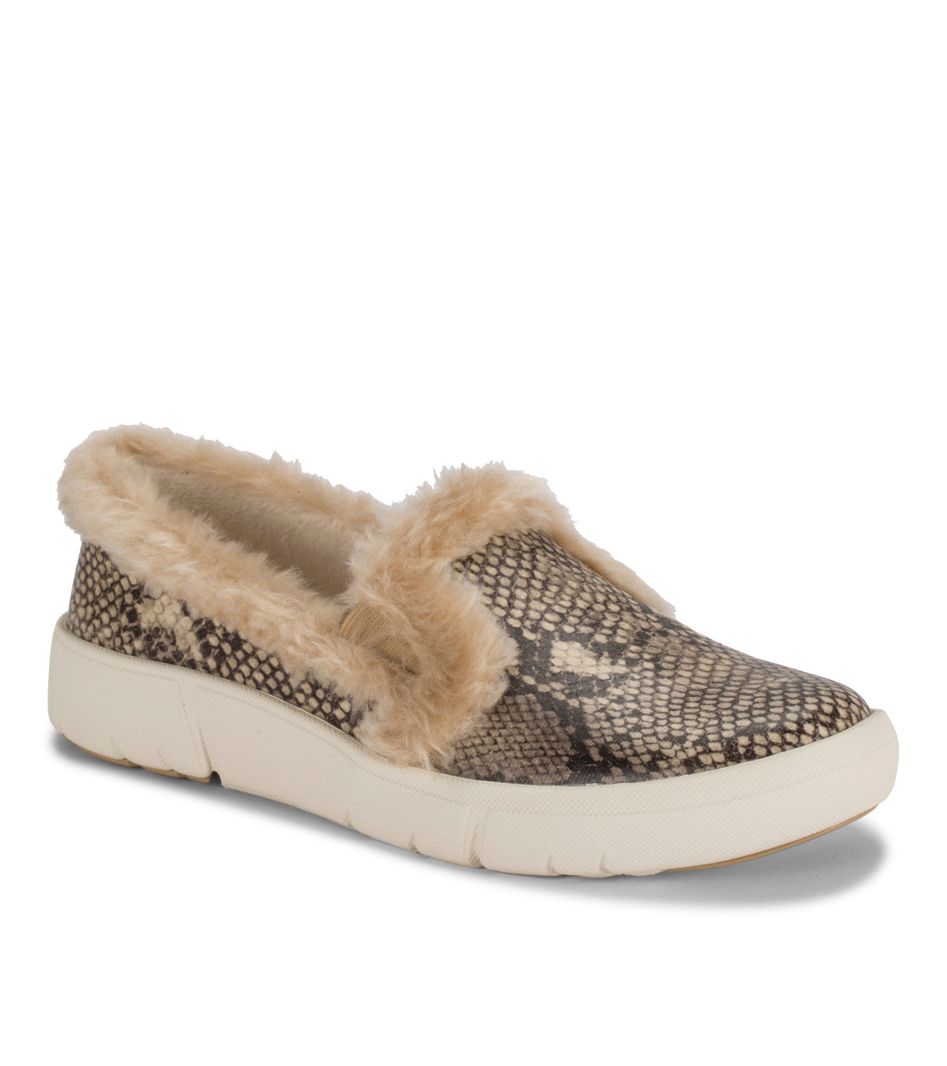 Bunny Slip On Sneaker - Natural Snake Microfiber (BT27889)