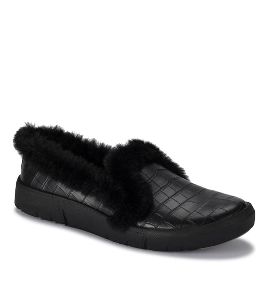 Bunny Slip On Sneaker - Black Croco (BT27890)