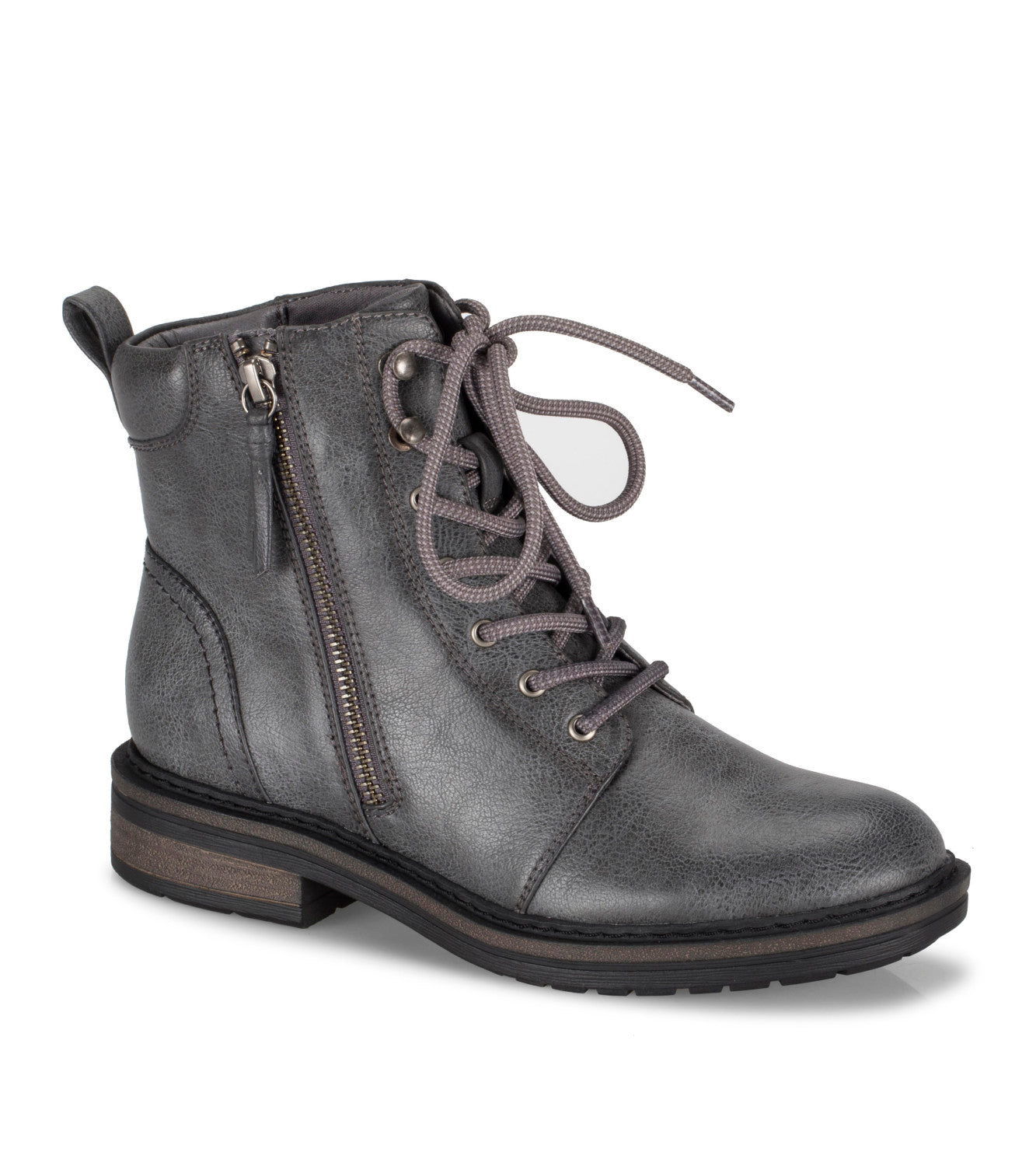 Amysue Lace Up Bootie - Dark Grey (BT27460)