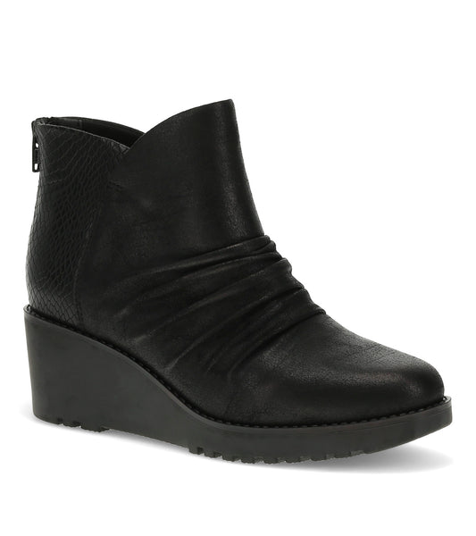 Wichita Wedge Bootie - Black (BT30813)