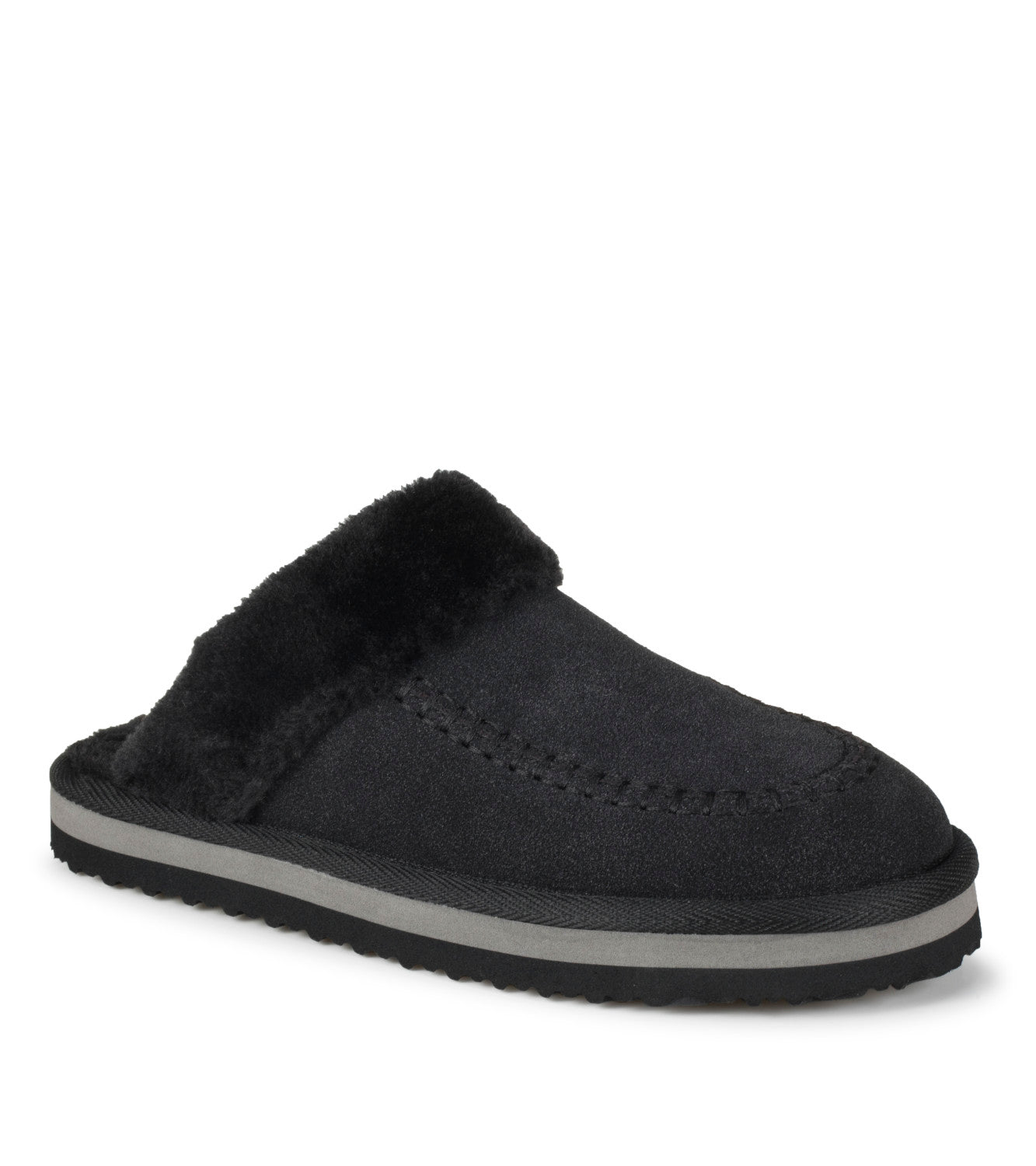 Justina Clog Slipper - Black (BT32102)
