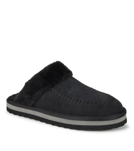 Justina Clog Slipper - Black (BT32102)