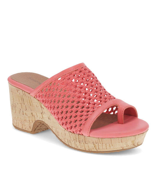 Bethie Wedge Sandal - Coral Cove (BT30569)