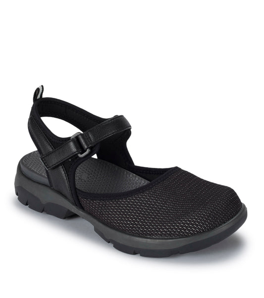 Lynsie Mary Jane Flat - Black Multi (BT28854)