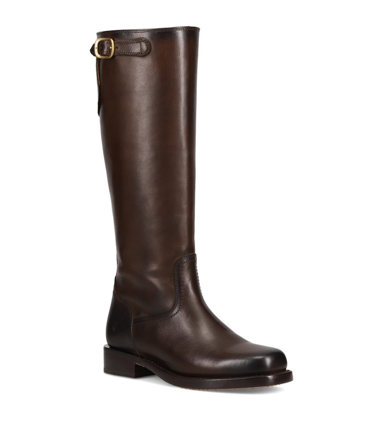 Campus Low Heel Tall Riding - Chocolate (FR42112-CHOC)
