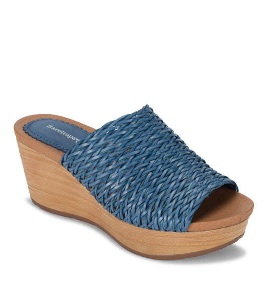 Macauley Wedge Slide Sandal - Ocean (BT29020)