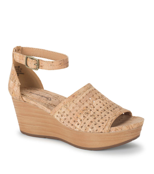 Marta Wedge Sandal - Natural Cork (BT29777)