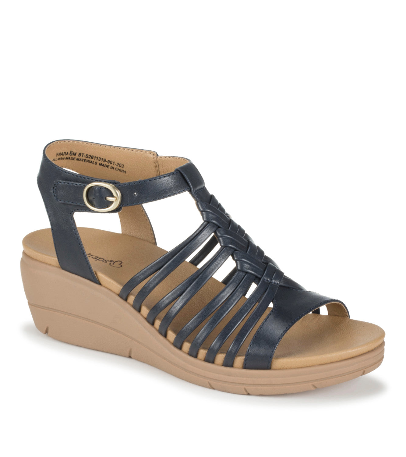 Enara Wedge Sandal - Navy (BT31878)