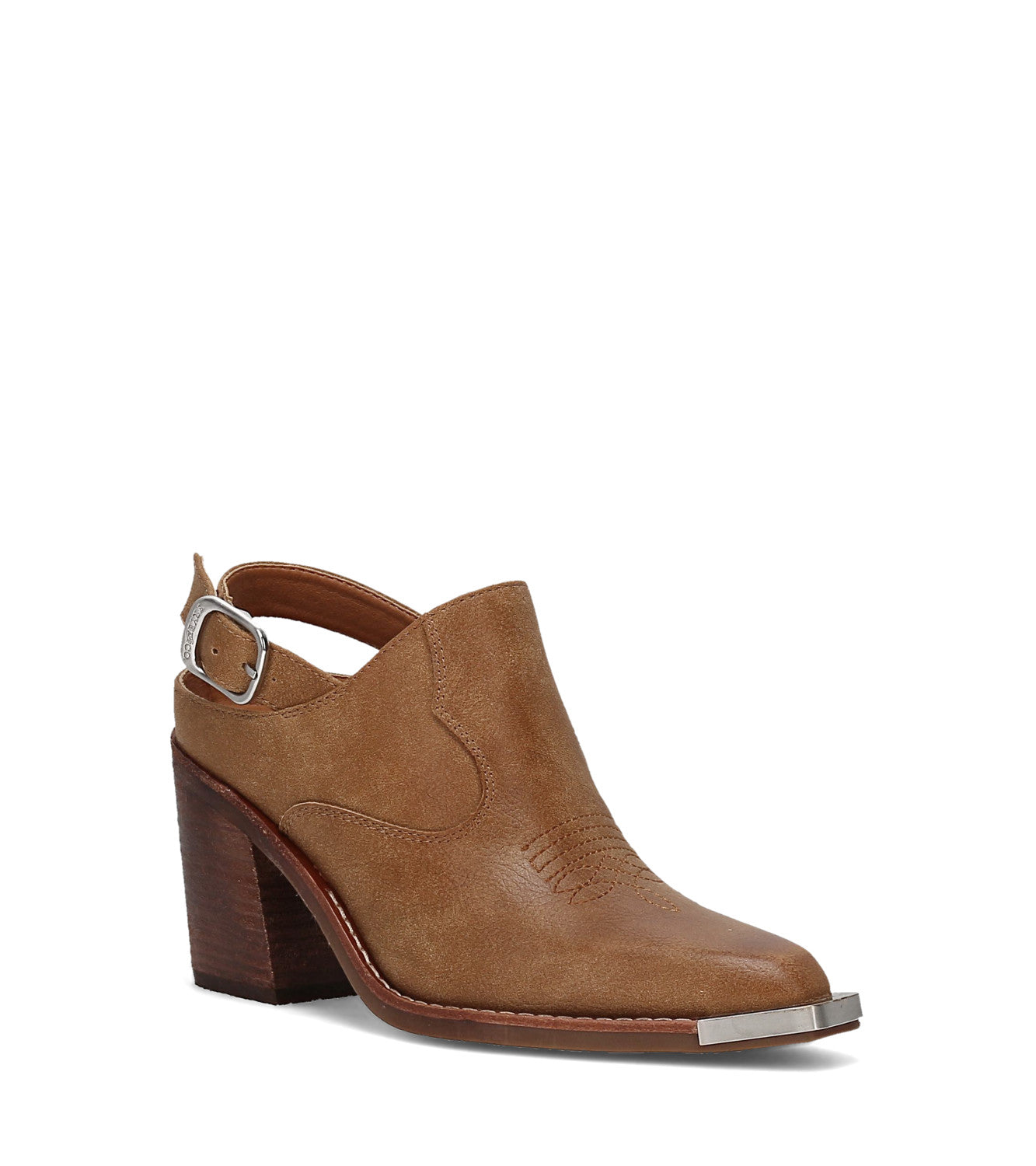 Ashlyn Backstrap Mule - Light Brown (FO10501)