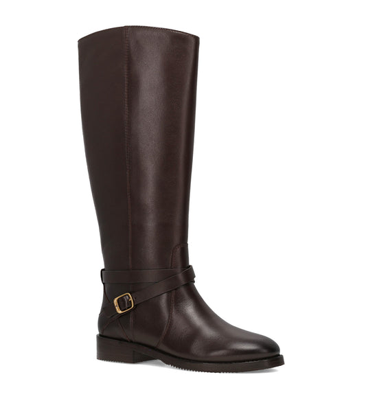 Melissa Belted Riding - Dark Brown (FR41969-DBRO)