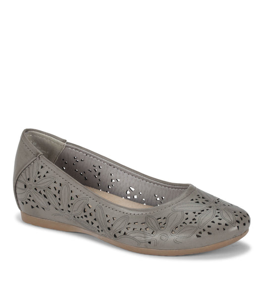 Mariah Casual Flat - Mid Grey (BT29037)