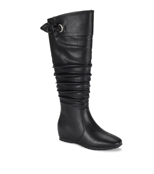 Sable Wide Calf Tall Boot - Black (BT28295WC)